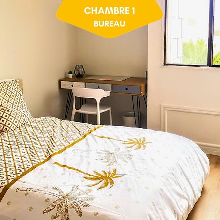 Ideal Groupe - Grands Espaces - 4 Chambres - Parking Gratuit - Proche Centre, Gare & Transports - Wifi - Offre Special De Reduction Jusqu'A -50 เลอม็องส์ ภายนอก รูปภาพ