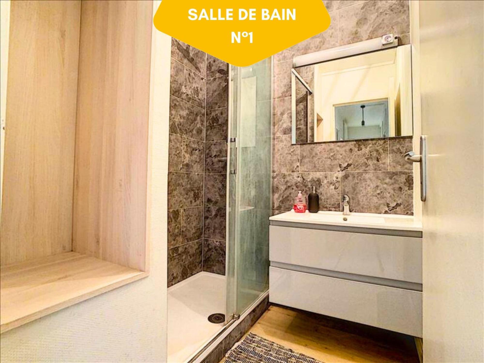 Ideal Groupe - Grands Espaces - 4 Chambres - Parking Gratuit - Proche Centre, Gare & Transports - Wifi - Offre Special De Reduction Jusqu'A -50 เลอม็องส์ ภายนอก รูปภาพ